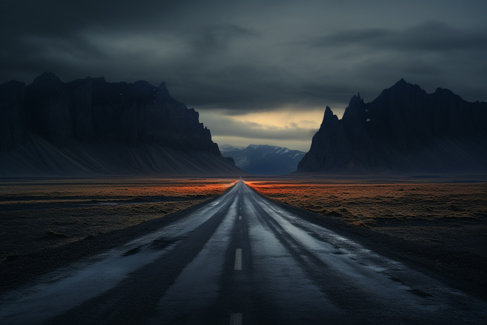 Road through mountains representing faster no-code software workflows