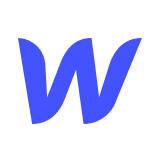 Webflow logo for no-code website development